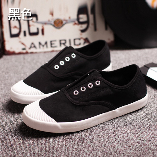 Men's Canvas Shoes Korean-style Low-top Flat foto 5
