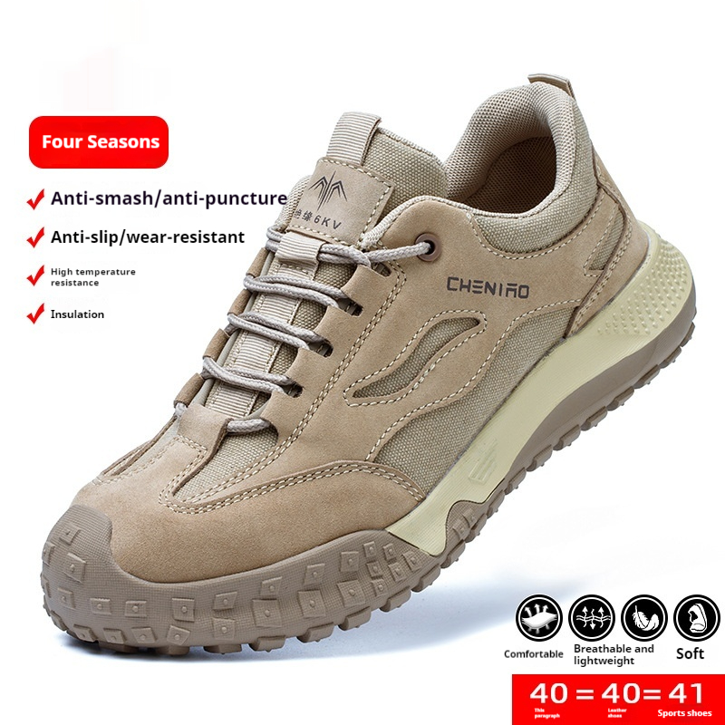 Labor Protection Shoes, Anti Smashing And Anti Piercing Insulation Work Shoes foto 3