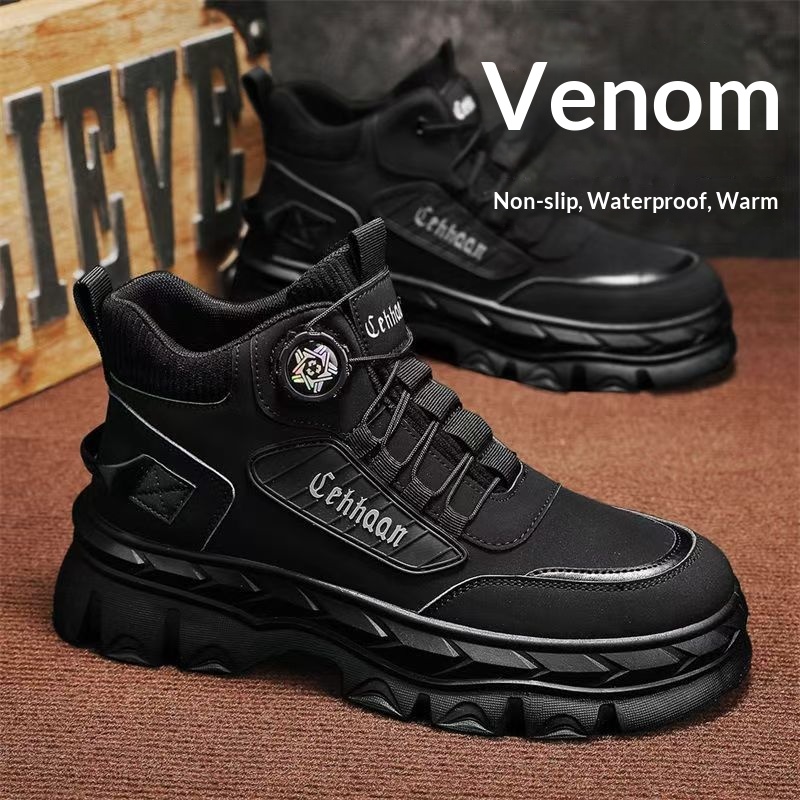 Casual Sports Platform Height-increasing Non-slip Outdoor Work Boots foto 5