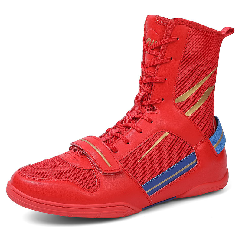 Sanda Combat Training Wrestling Shoes foto 3