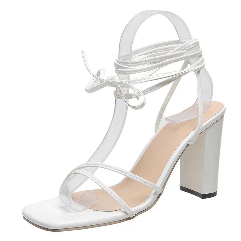 Minimalist Women's Wrap-Strap Sandals foto 5