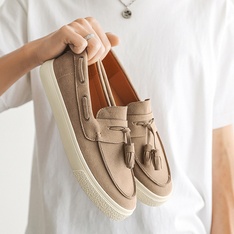 Trendy Slip-on Fashionable Casual Men's Shoes foto 4