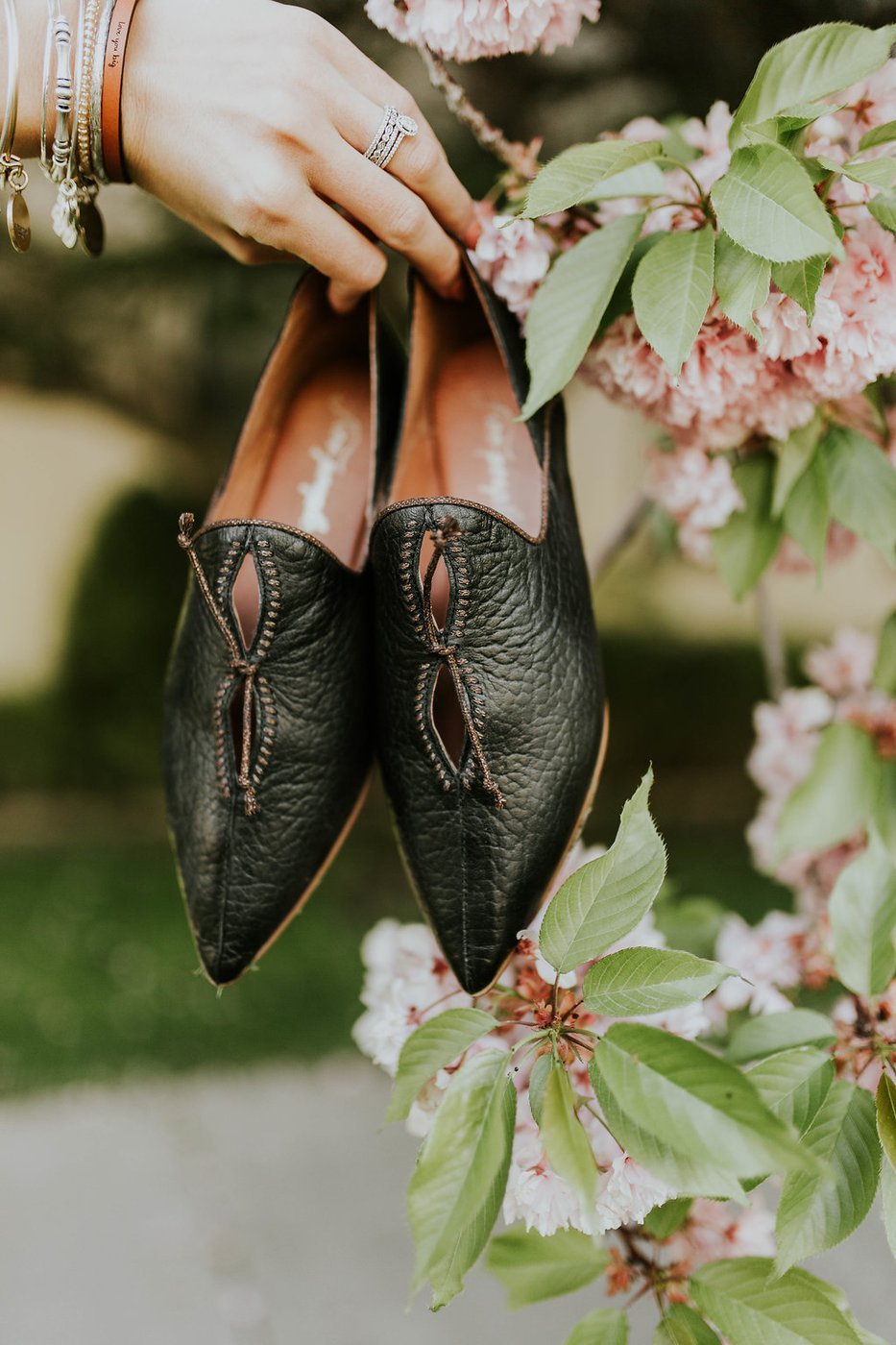 European And American Women's Pointed-toe Flat Shoes foto 4