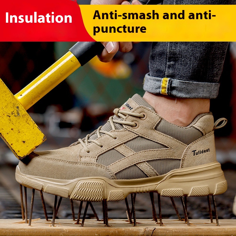Labor Protection Shoes Deodorant Insole Long Standing Not Tired Military Training Increased foto 2