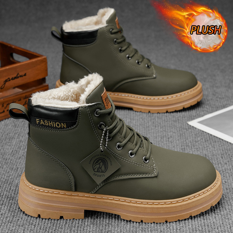 Men's Vintage Versatile Casual Boots foto 5