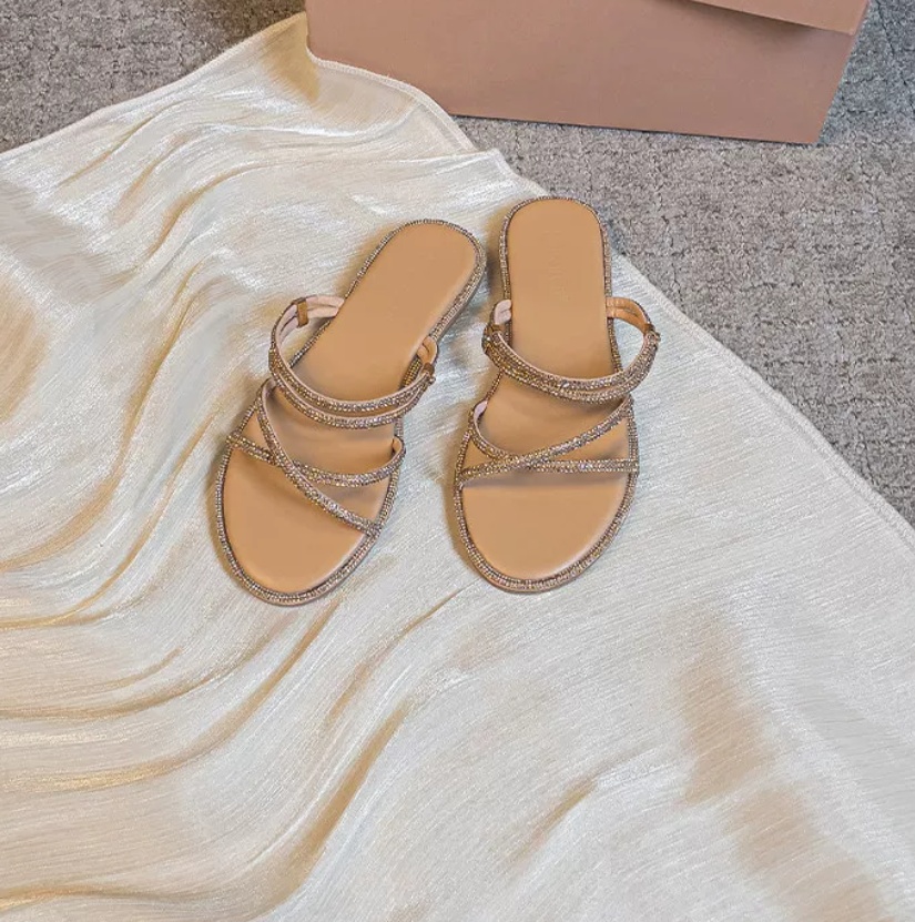 Flat Wide And Soft-soled Non-tiring French Retro Style foto 4