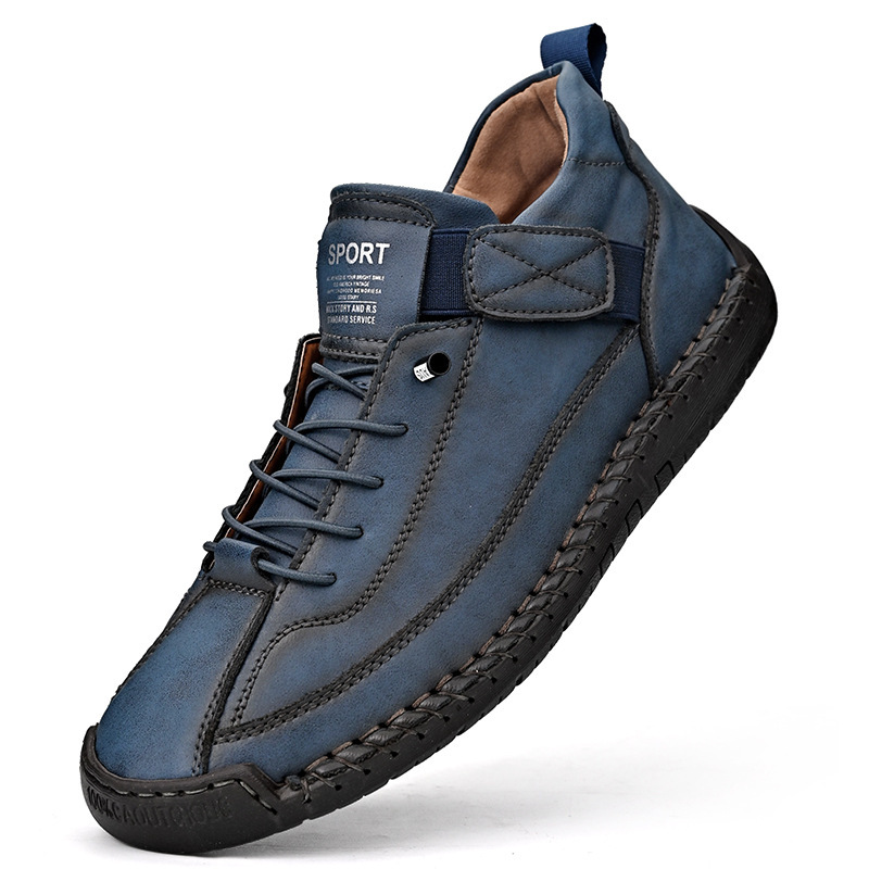 Men's Mid Top Martin Boots Outdoor Casual Shoes foto 5