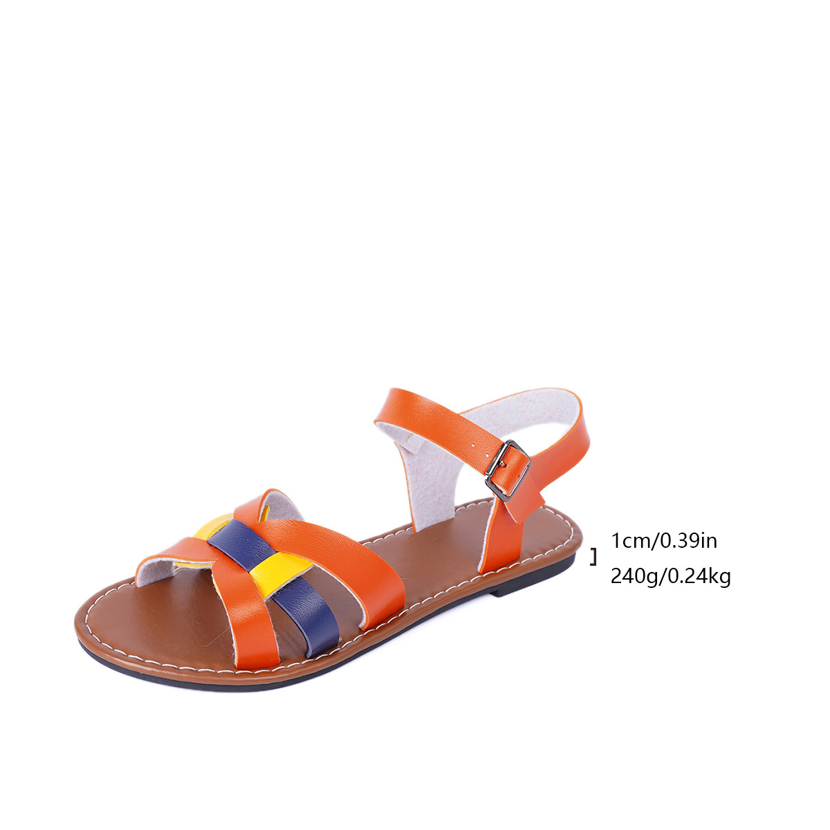 European And American Women's Sandals With Buckle foto 2