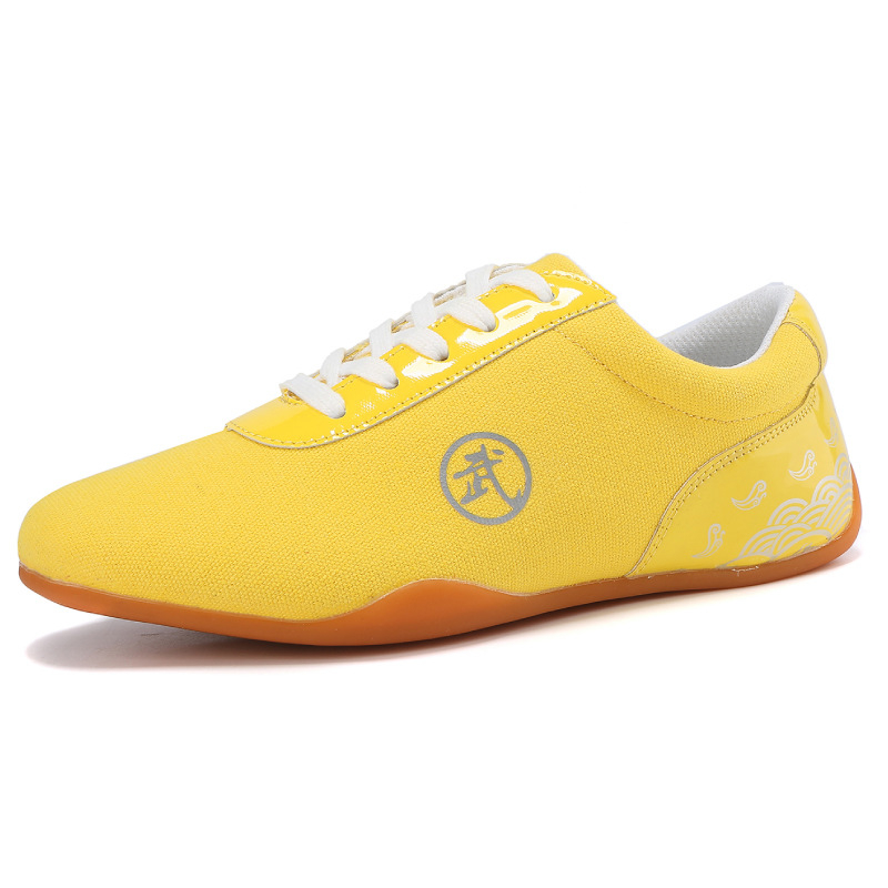 Men's Soft-soled Kung Fu Performance Practice Shoes Lightweight Martial Arts Shoes foto 4