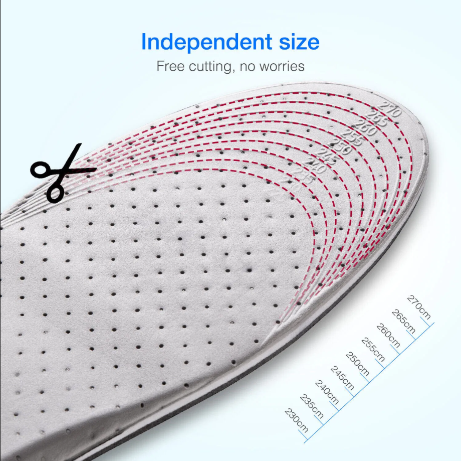 Men Women Invisible Height Increase Insoles Heel Lift Taller Shoe Inserts Pad US foto 5