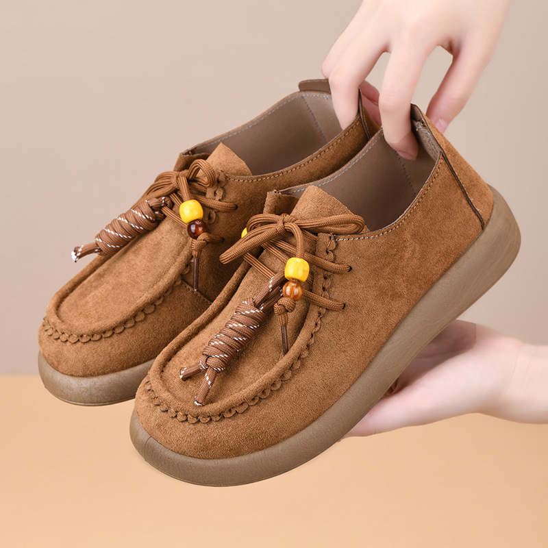 Vintage Womens Shoes New Autumn Style In Old Beijing Design foto 3