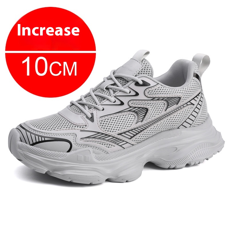 Men's Casual Breathable Invisible Height Increasing Shoes foto 2