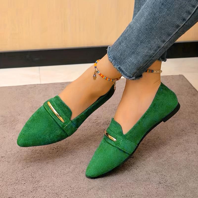 Women's Casual Flat Pointed Toe Pumps foto 2