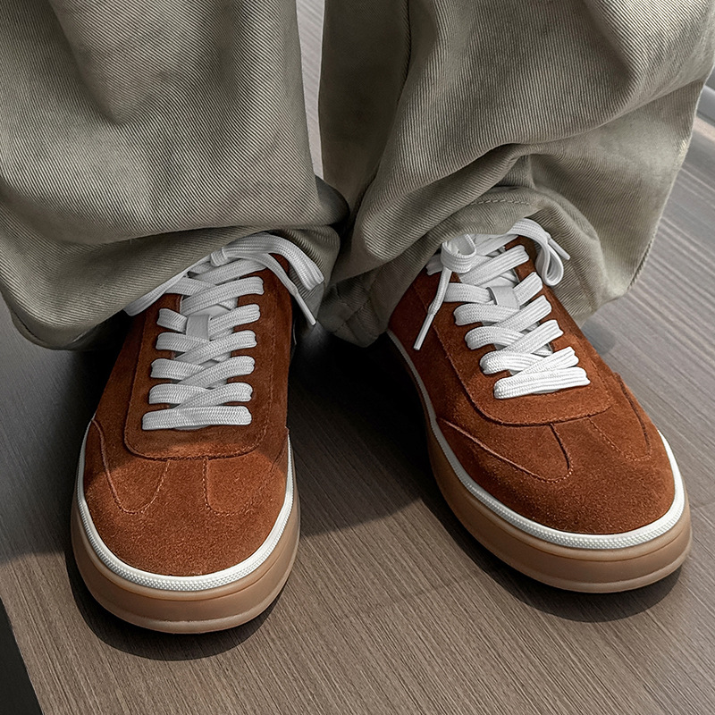 Mens Minimalist Flat-soled Fashionable Casual Shoes foto 4