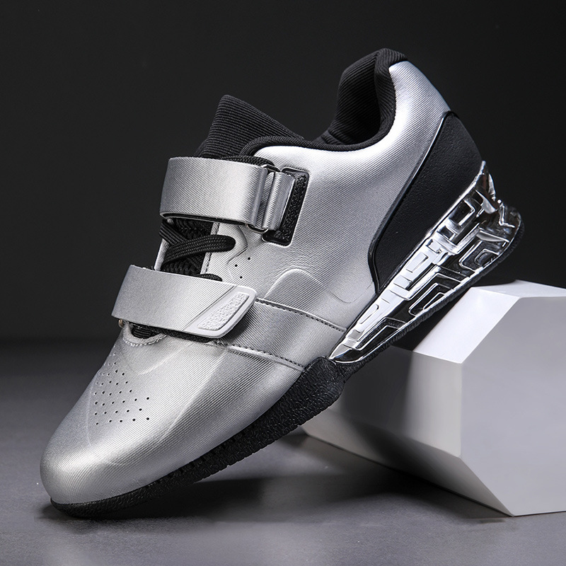 Weightlifting Professional Squat Hard Shoes Indoor Fitness Comprehensive Training Strength foto 3