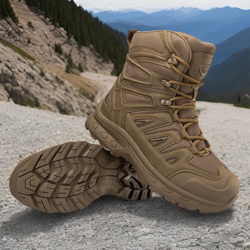Men's Mid-Top Outdoor Hiking Boots In Plus Size 47 foto 2