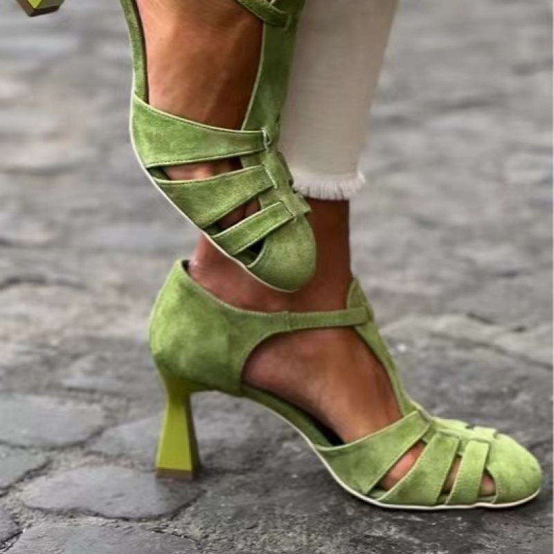 Fashion Suede Round Toe Women's Shoes Plus Size Breathable foto 3