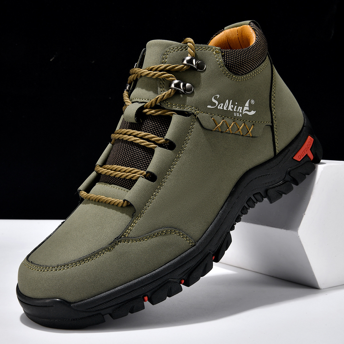 Mid-calf Vintage Men's Outdoor Casual Shoes foto 4