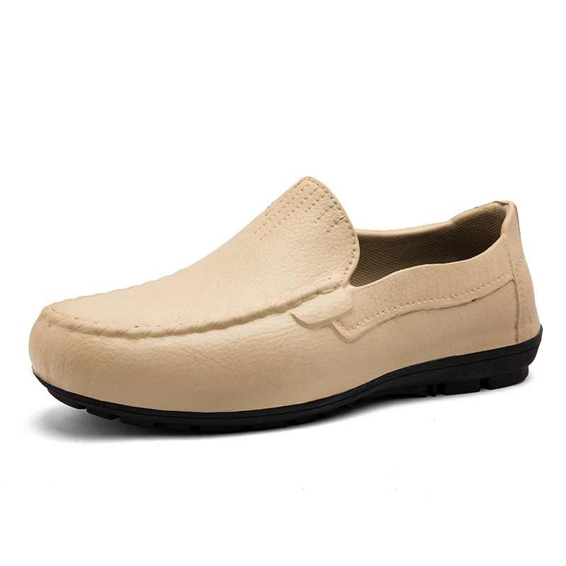 Thick Bottom Wear-resistant Height Increasing Work Chef Men's Outdoor Wear New Antiskid Shoes foto 3