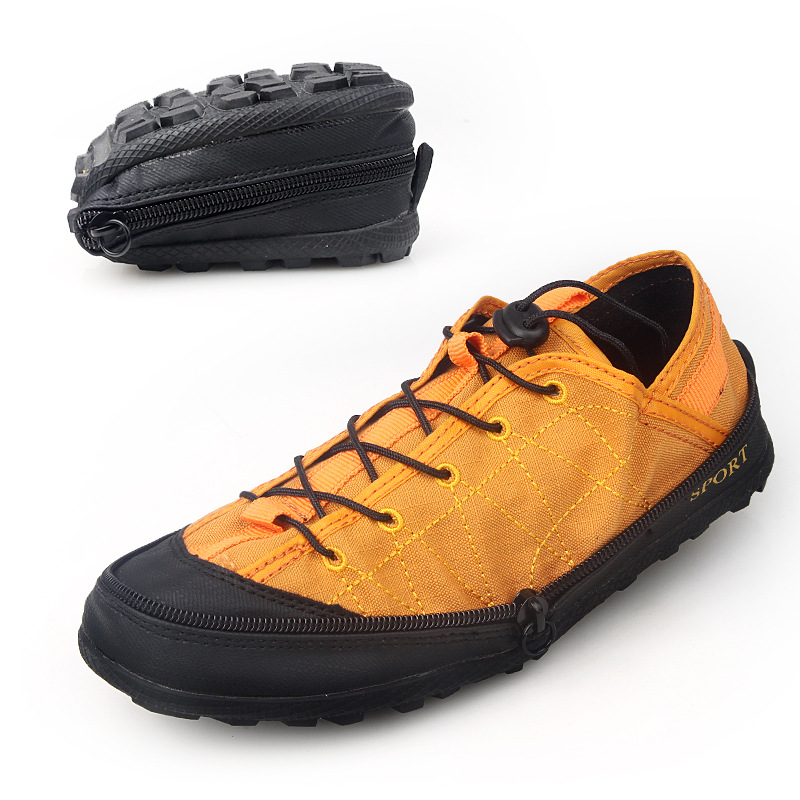 Portable Folding Outdoor Hiking Camp Travel Shoes foto 4