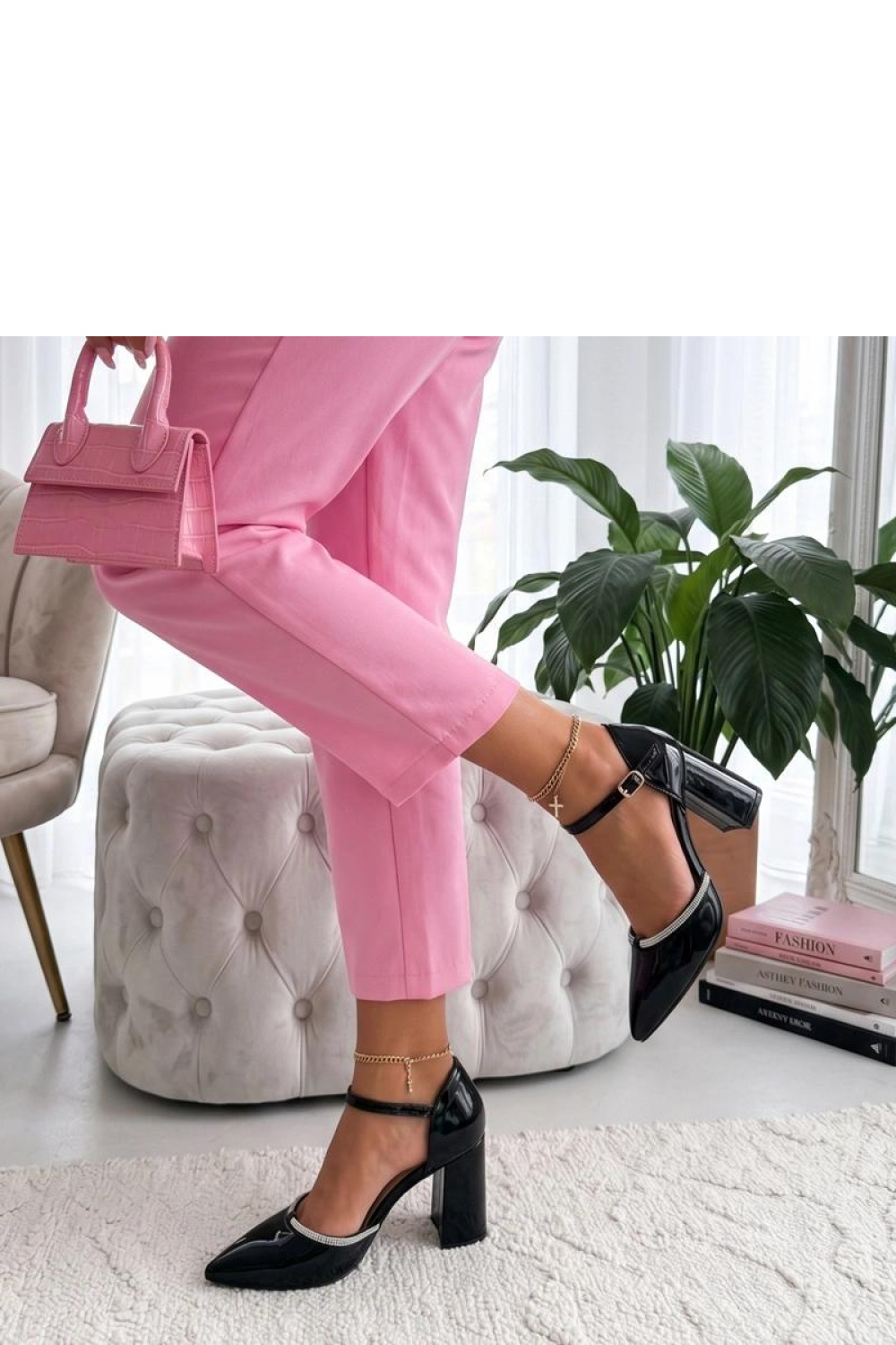 Pumps met dikke hak Solea foto 2