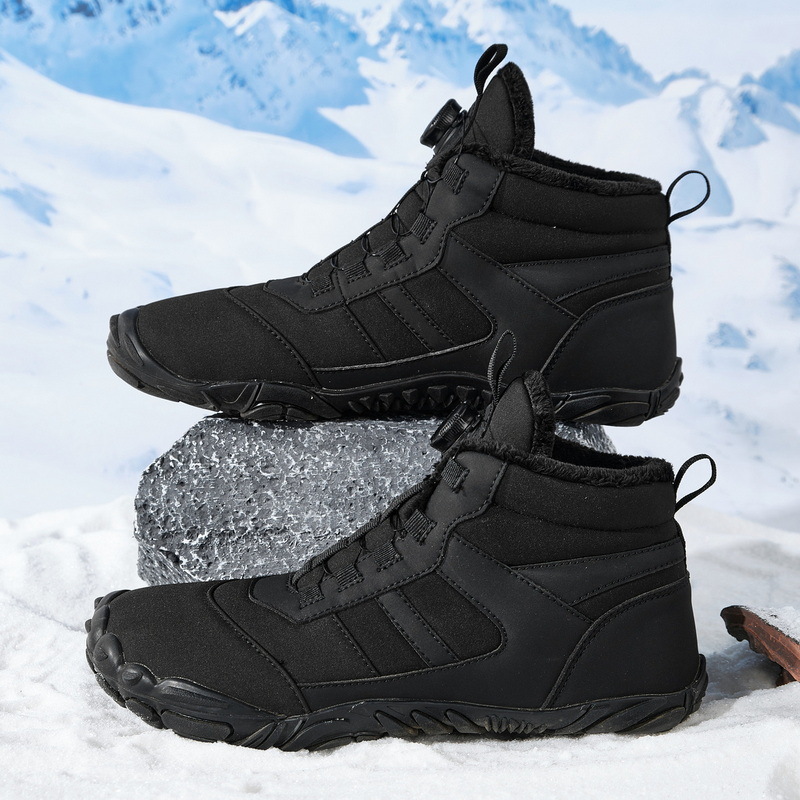 New Men And Women Couple Outdoor Thermal Warm Shoes Autumn And Winter Children Insulated Cotton-padded Shoes foto 4