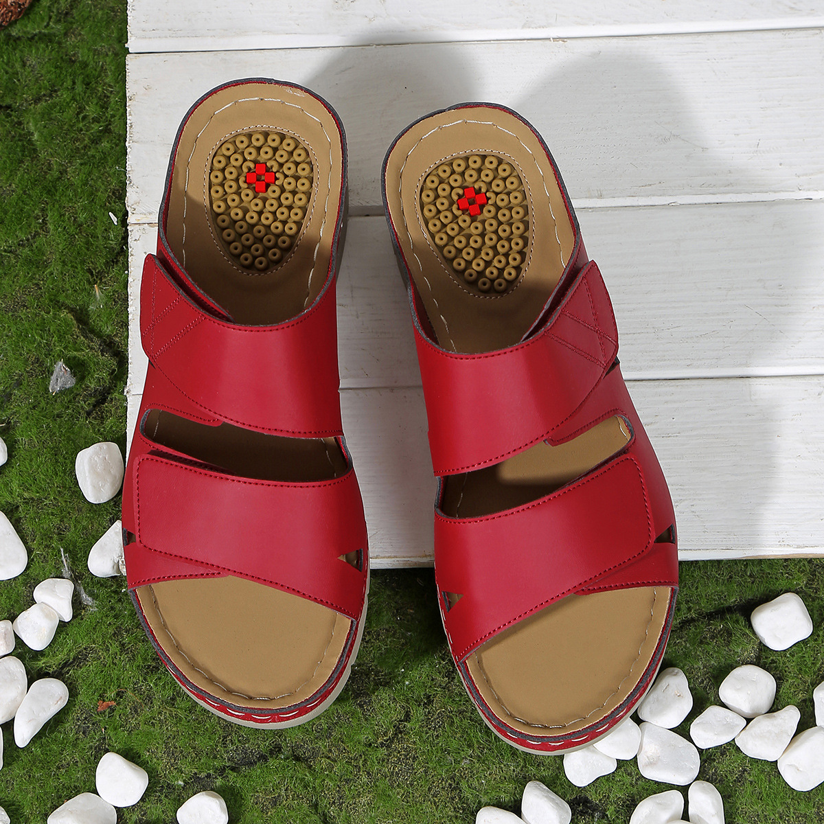 Comfortable Slip-on Beach Sandals For Women foto 2