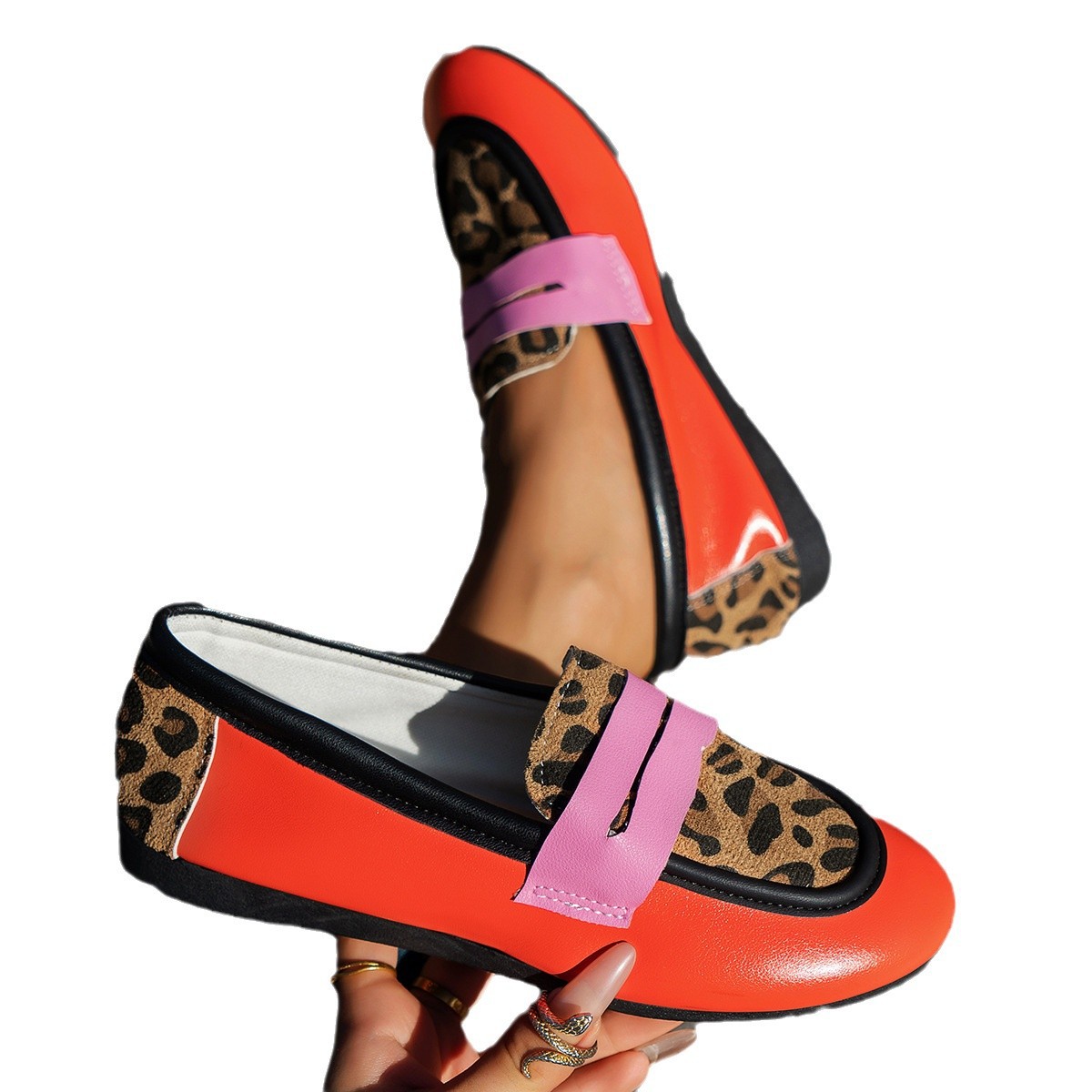 Flat Casual Loafer Shoes Women's Fashion foto 2
