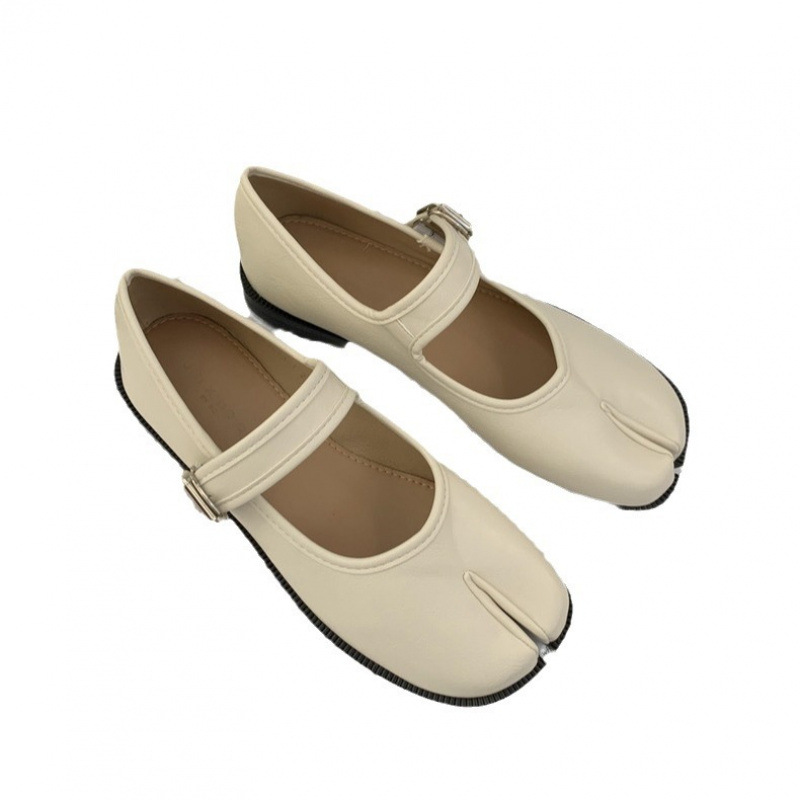 Split-toe Pig Trotter Shoes Women's Soft Sole Retro Mary foto 5