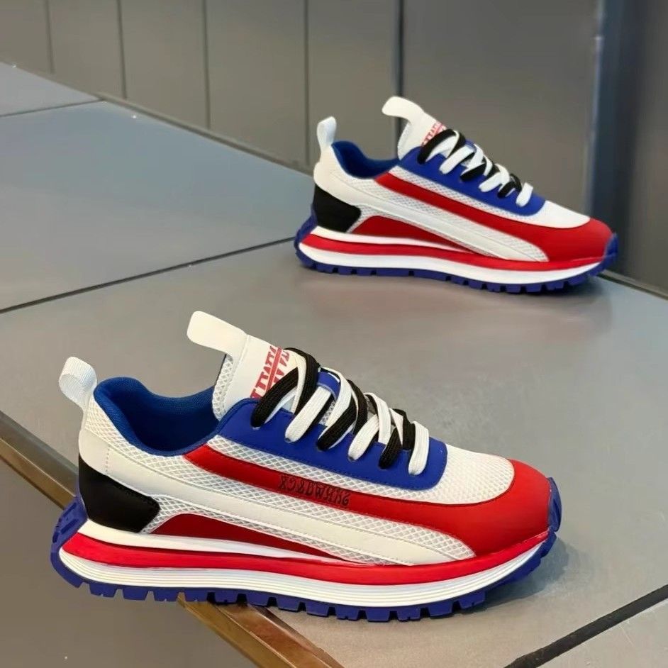 Wear-resistant Casual Thick-soled Height-increasing Sneakers For Men foto 3