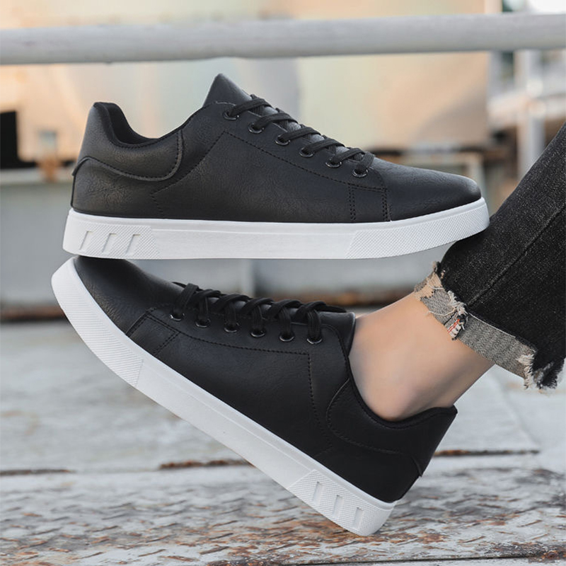 Lace-up Flat Shoes Men's Fashion Casual Shoes foto 2