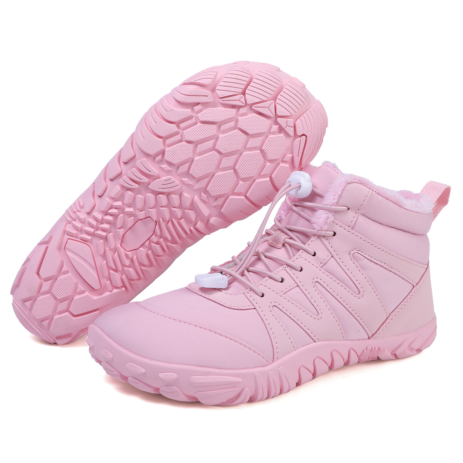 Outdoor Sports Cotton Shoes Men's And Women's Velvet Warm Boots Wear-resistant Non-slip foto 4