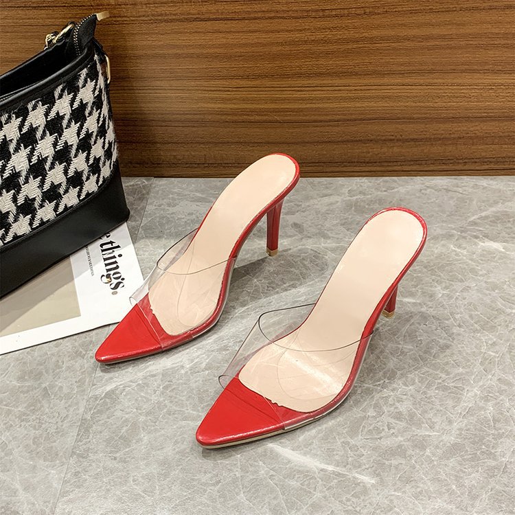 Women's Ultra-high Vamp Stiletto Heel Slippers foto 4