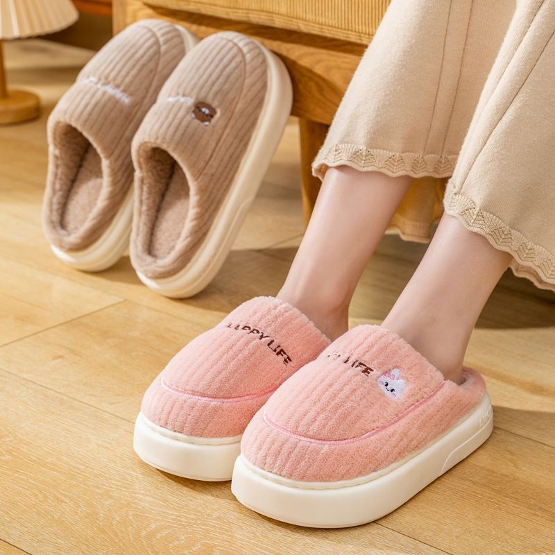 Cotton Slippers Autumnwinter Thickened Best-selling For Indoor Use foto 4