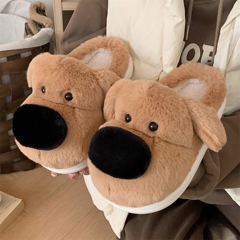 Cartoon West Highland Terrier Home Cotton Slippers foto 3