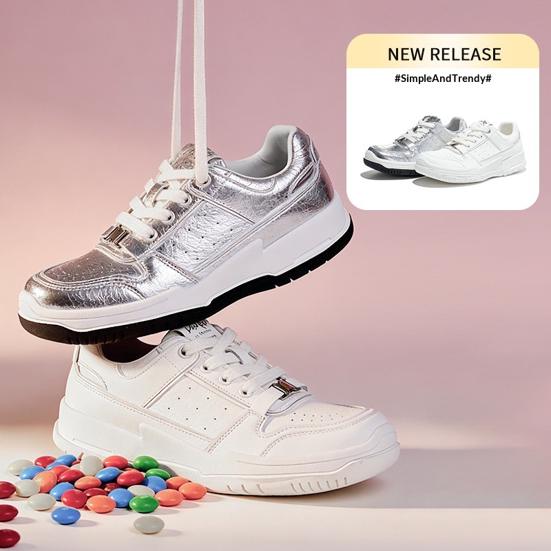Chunky-soled Casual Versatile Flat Womens Shoes foto 3