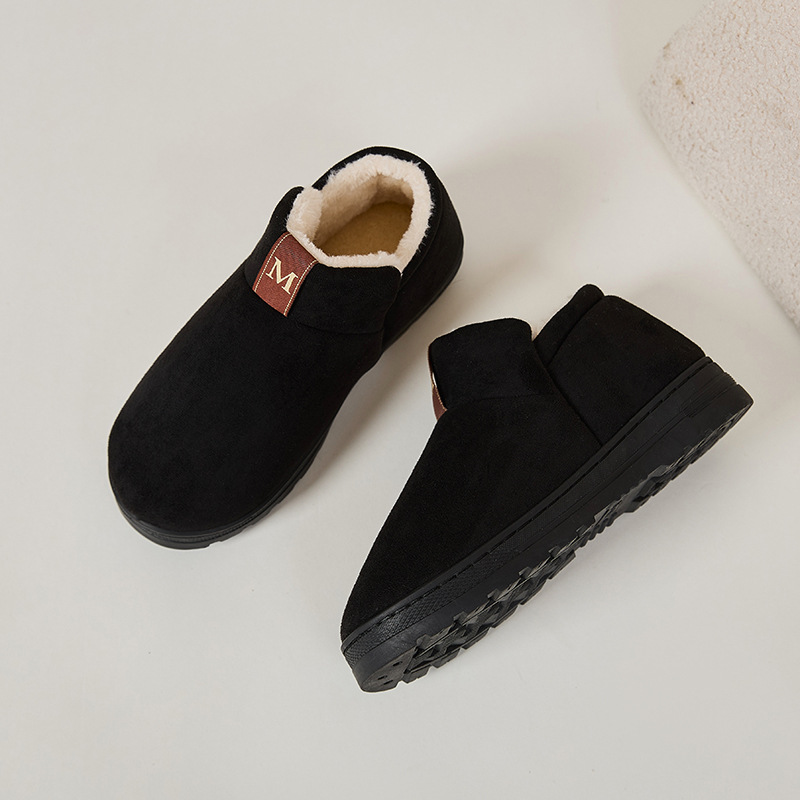 Non-slip Plus Velvet Thick Snow Boots Fashion Casual Cotton-padded Shoes foto 3