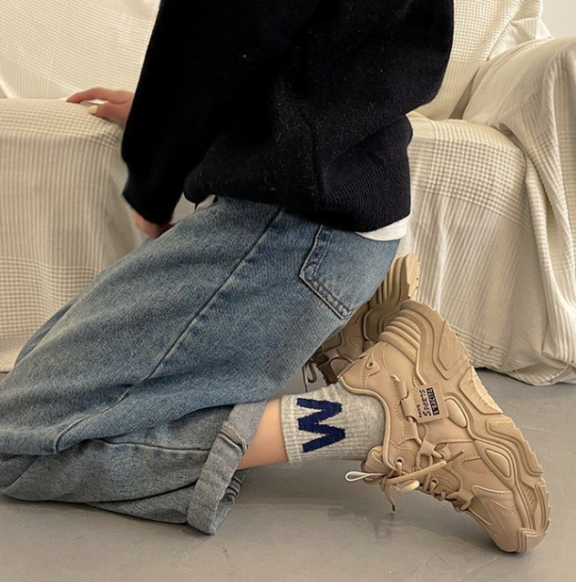 Breathable Dad Shoes Instagram-style Versatile Pair foto 5