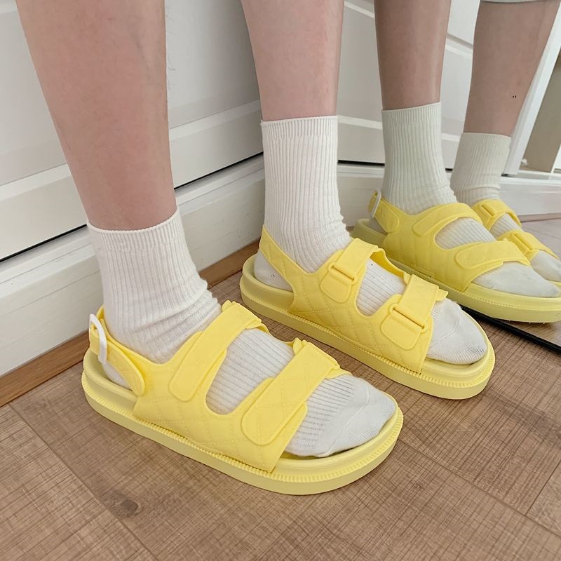Sandals Fairy-Style Flat Roman Shoes For Beach Vacation And Students foto 2