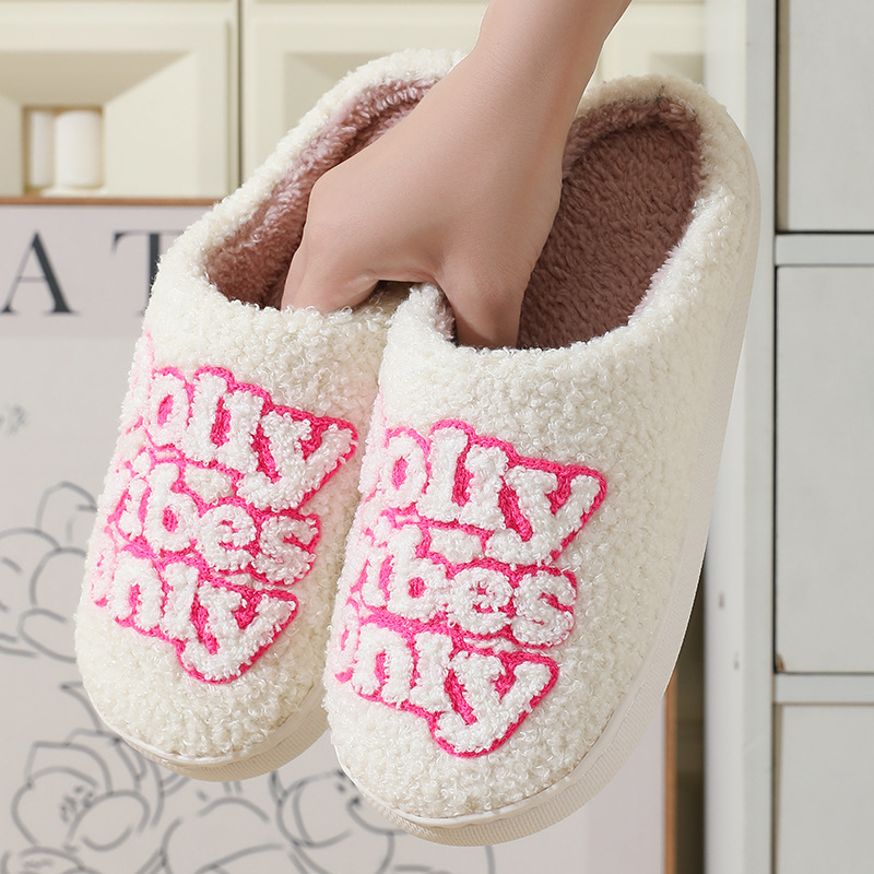 Stylish Minimalist Design Home Warm Slippers foto 2