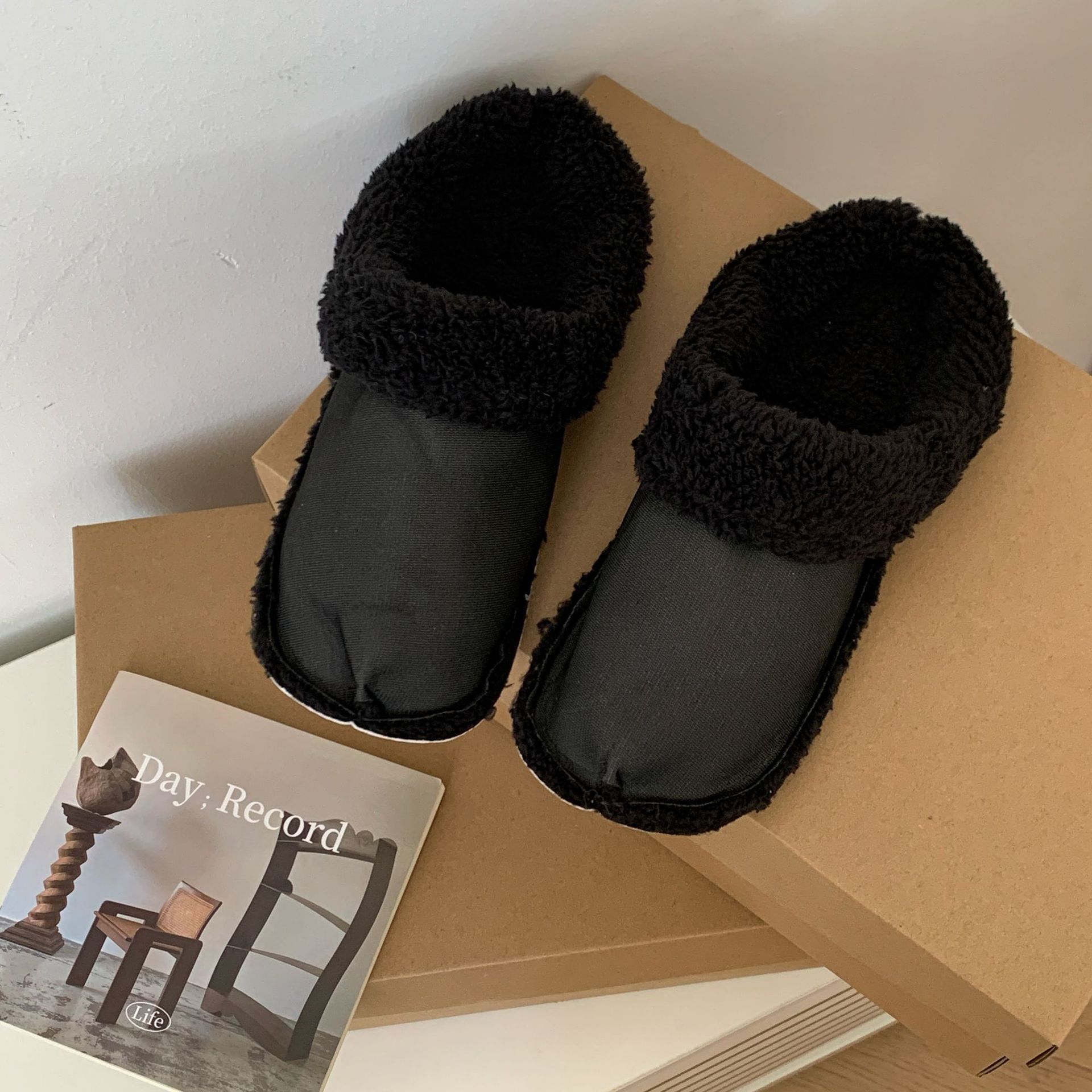 Fleece-lined Insulated Shoe Covers That Are Detachable foto 3