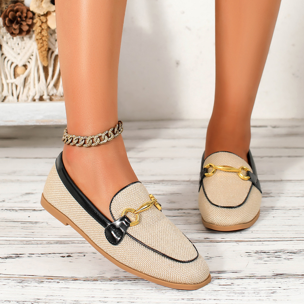 Women's Fashionable Versatile Casual Flip-flops foto 2