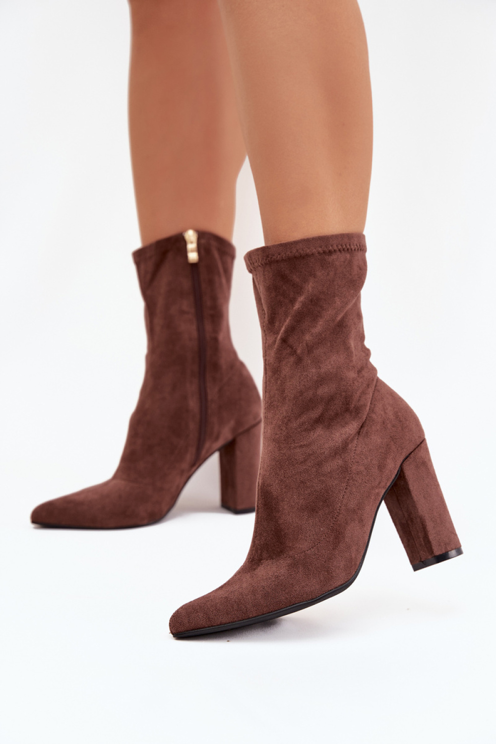 Laarsjes met hoge hak Step in style