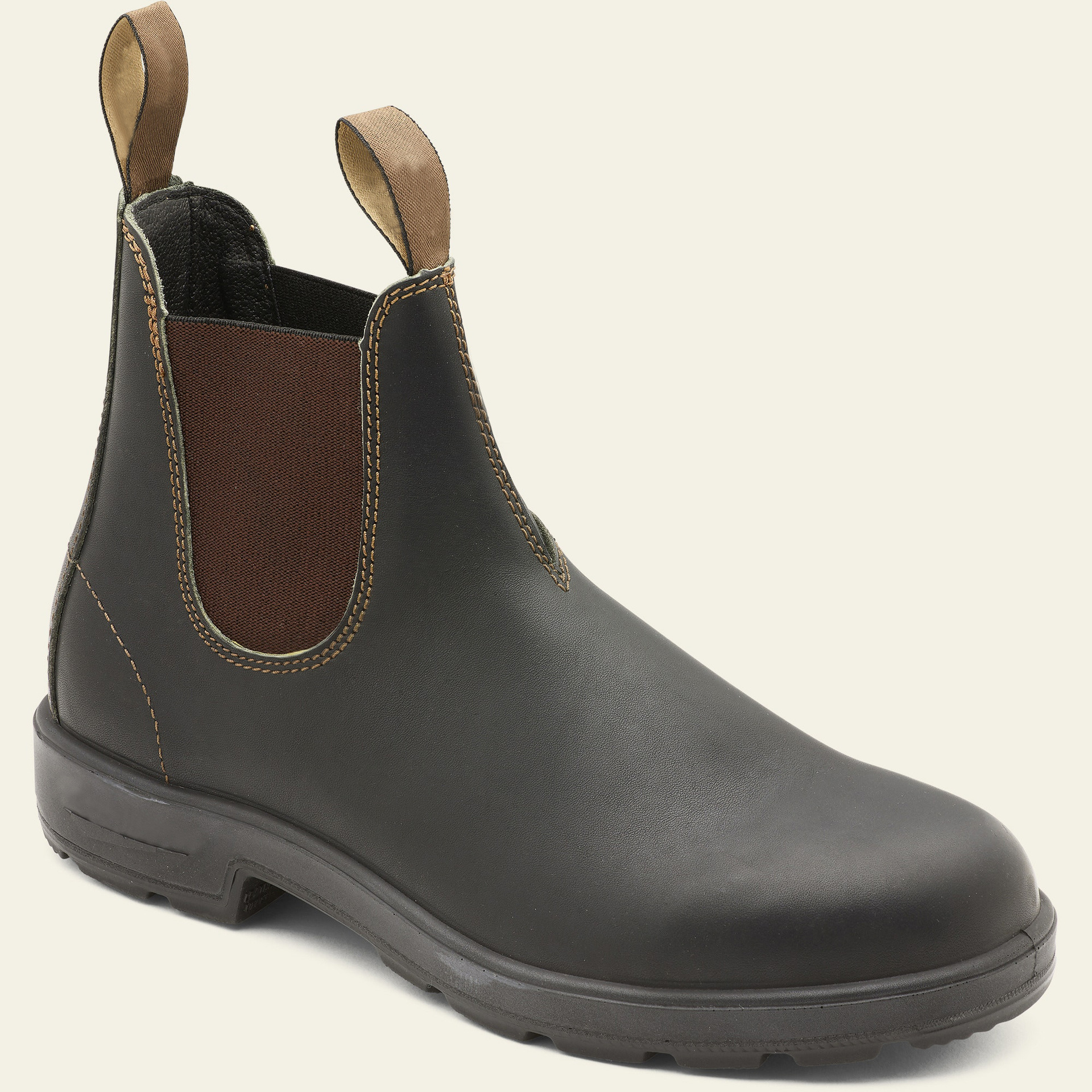 Color Neutral Retro Couple Shoes Leather Boots Martin foto 3