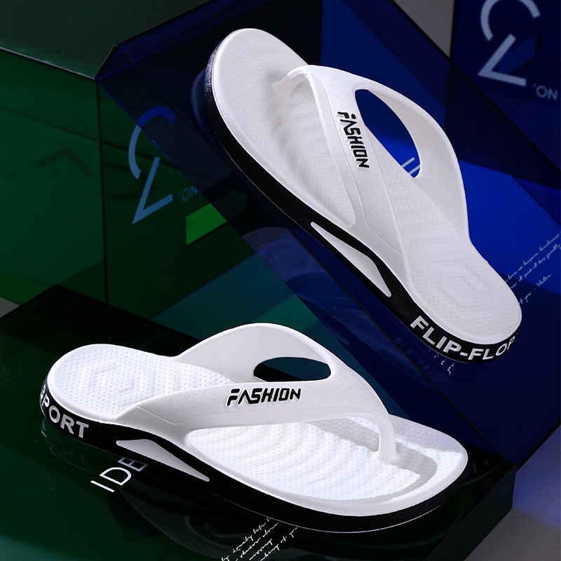 Slippers Men's Summer Thick Bottom Non-slip Deodorant Flip Flops foto 5