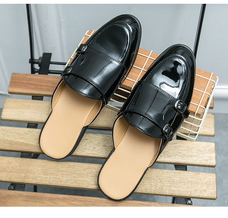 Plus Size Men's Gommino Toe Cap foto 4