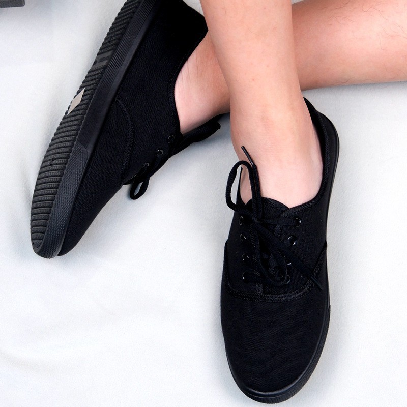 Womens Canvas Sneakerstrack Shoes foto 5