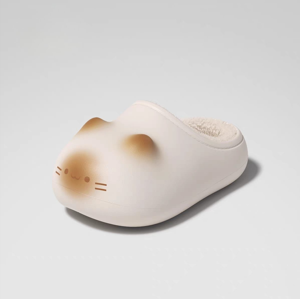 Cute Cat Paw Slippers foto 2