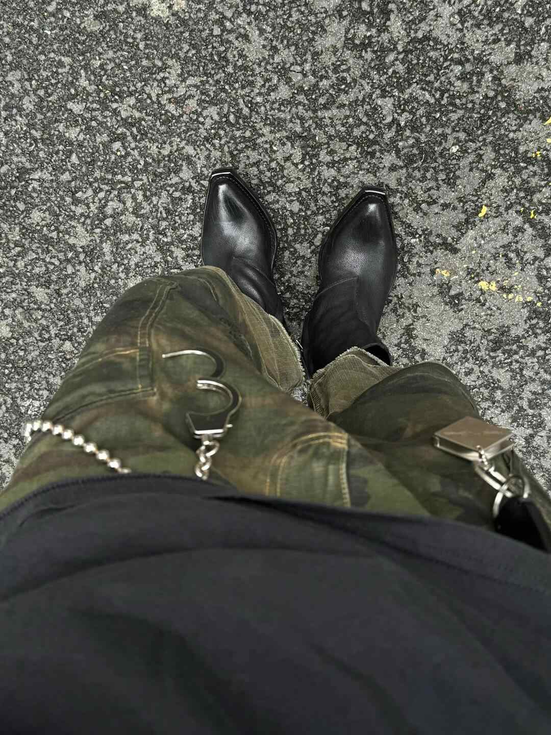 British Wizard Retro Spiral Oblique Zipper Martin Boots foto 4