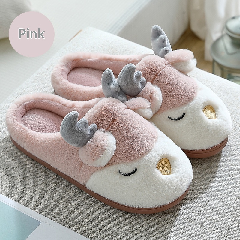 Women's Cotton Slippers For Winter, Home And Indoor Use, Non-slip foto 4